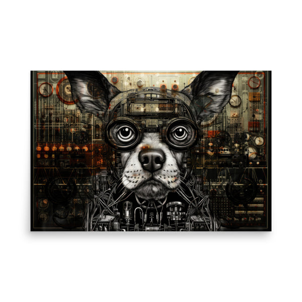 Poster — Robot Dog and Control Panel 1/3