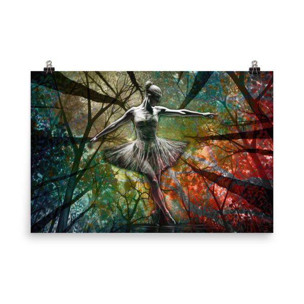 Poster — Ballerina and Canopy