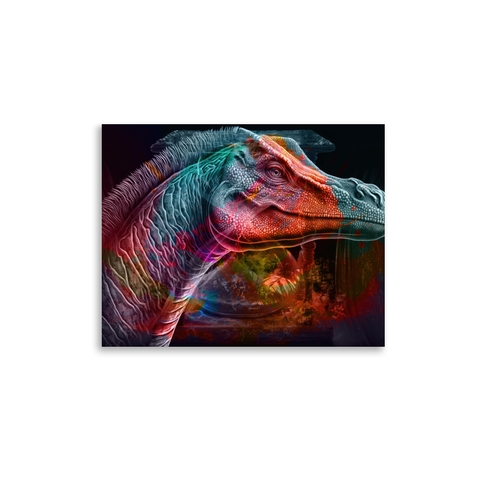 Poster — Mamenchisaurus Sinocanadorum Dinosaur