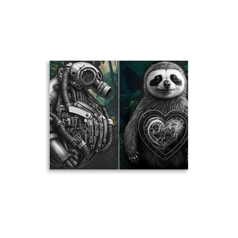 Poster — Sloth Bot Loves You