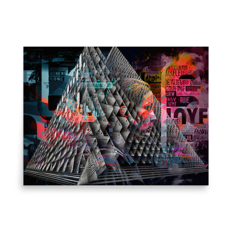 Poster — Consciousness Emerging out of a Pyramid During Morning Commute