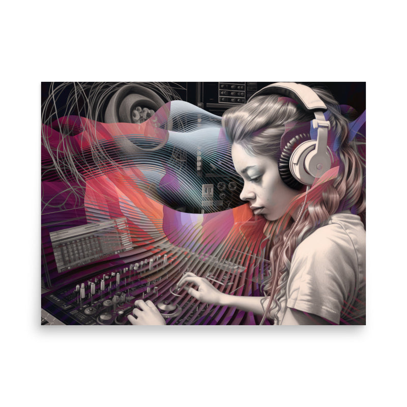 Poster — Aspiring Female DJ