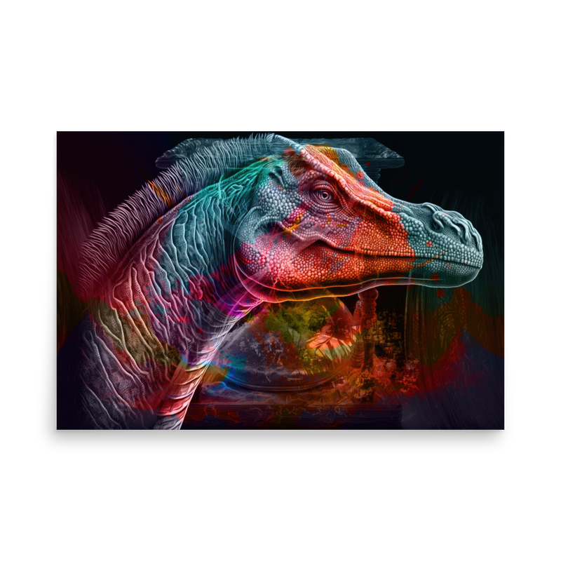 Poster — Mamenchisaurus Sinocanadorum Dinosaur