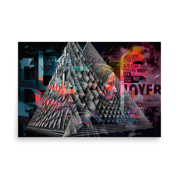 Poster — Consciousness Emerging out of a Pyramid During Morning Commute