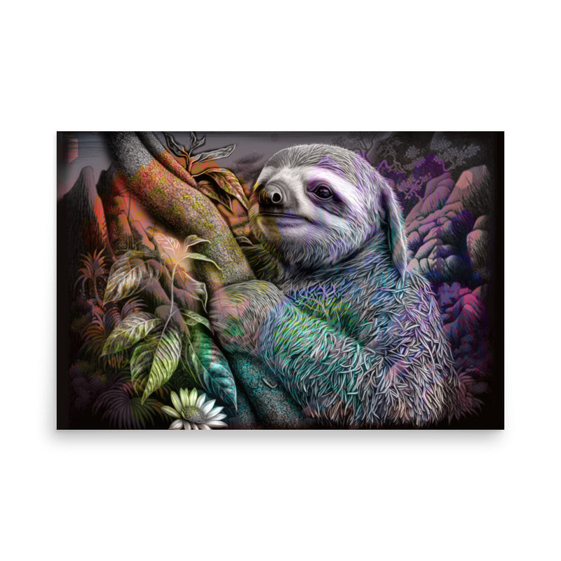 Poster — Sloth in the Forest