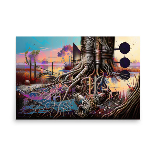 Poster — Abstract Roots and Pipes in Wetlands