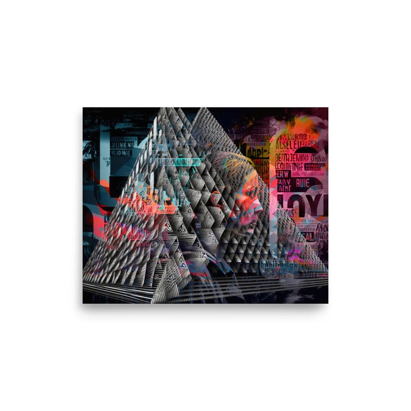 Poster — Consciousness Emerging out of a Pyramid During Morning Commute