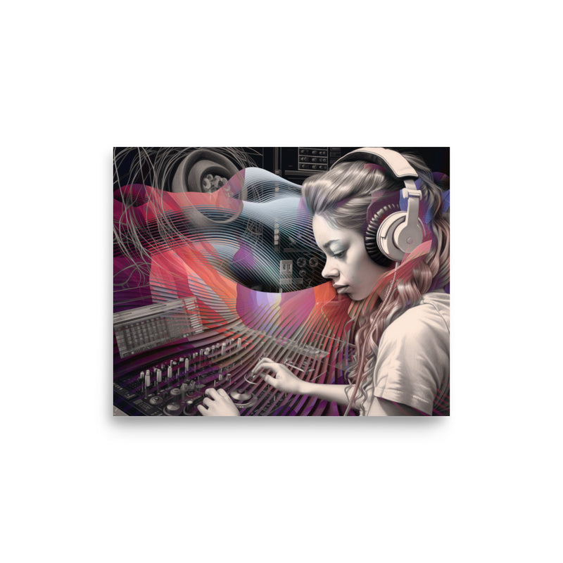 Poster — Aspiring Female DJ