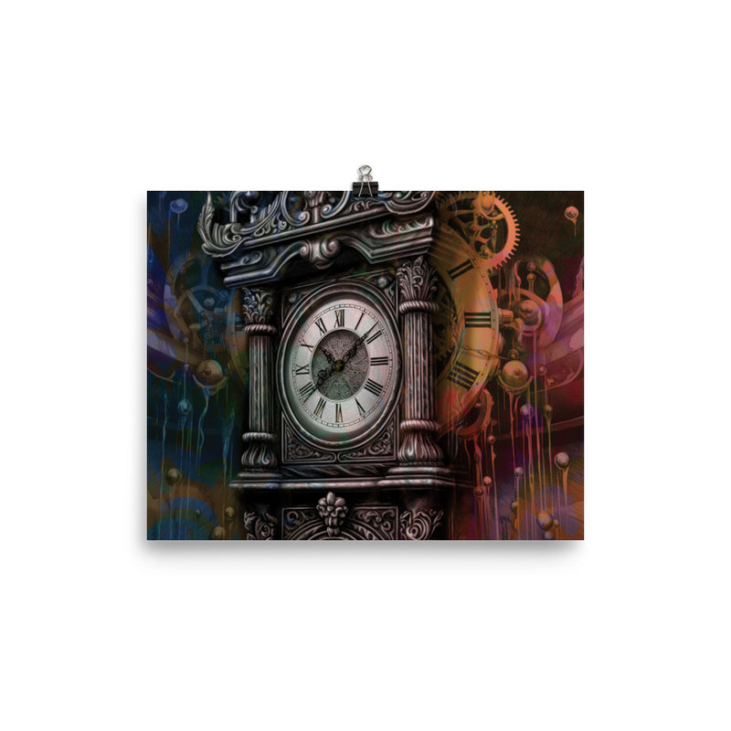 Poster — Grandfather Clock