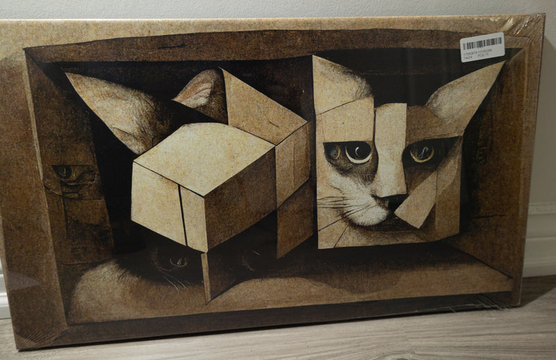 If Braque had Painted Schrodinger's Cat