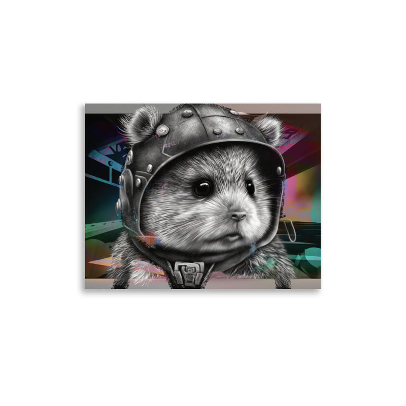 Poster — Hamster Wearing Hat