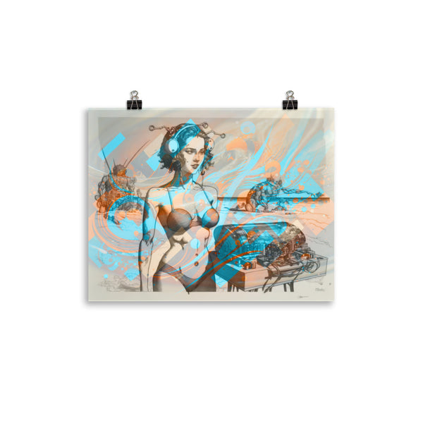 Print of Woman in Bikini — Poster