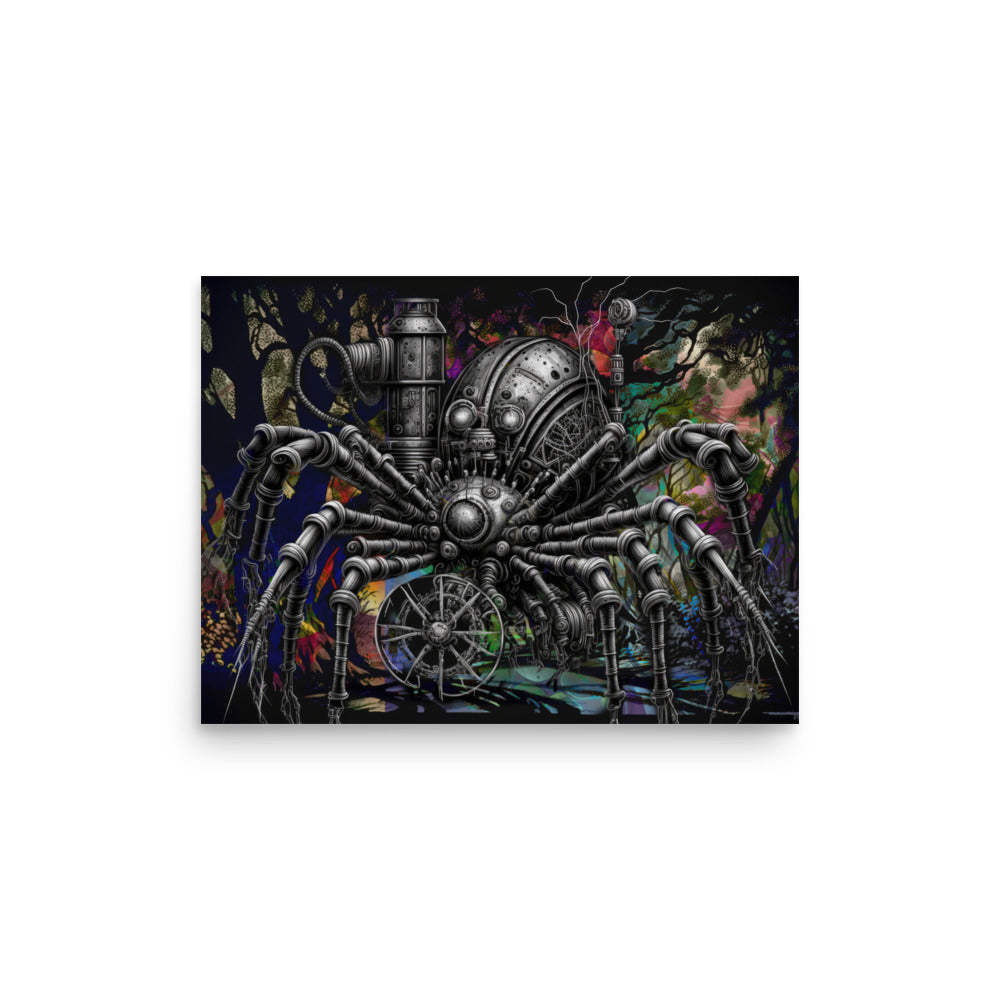 Poster — Steampunk Arachnid