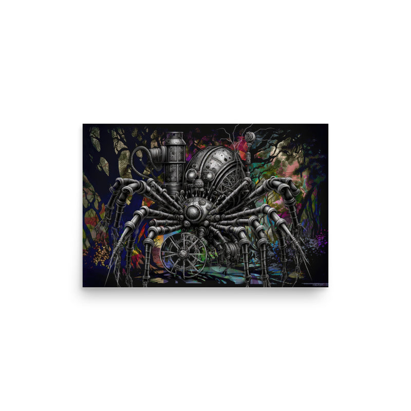 Poster — Steampunk Arachnid