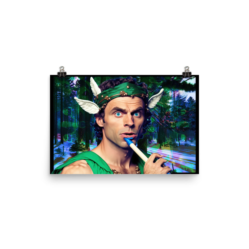 Elf in the Forest, Photographic Rendering — Poster