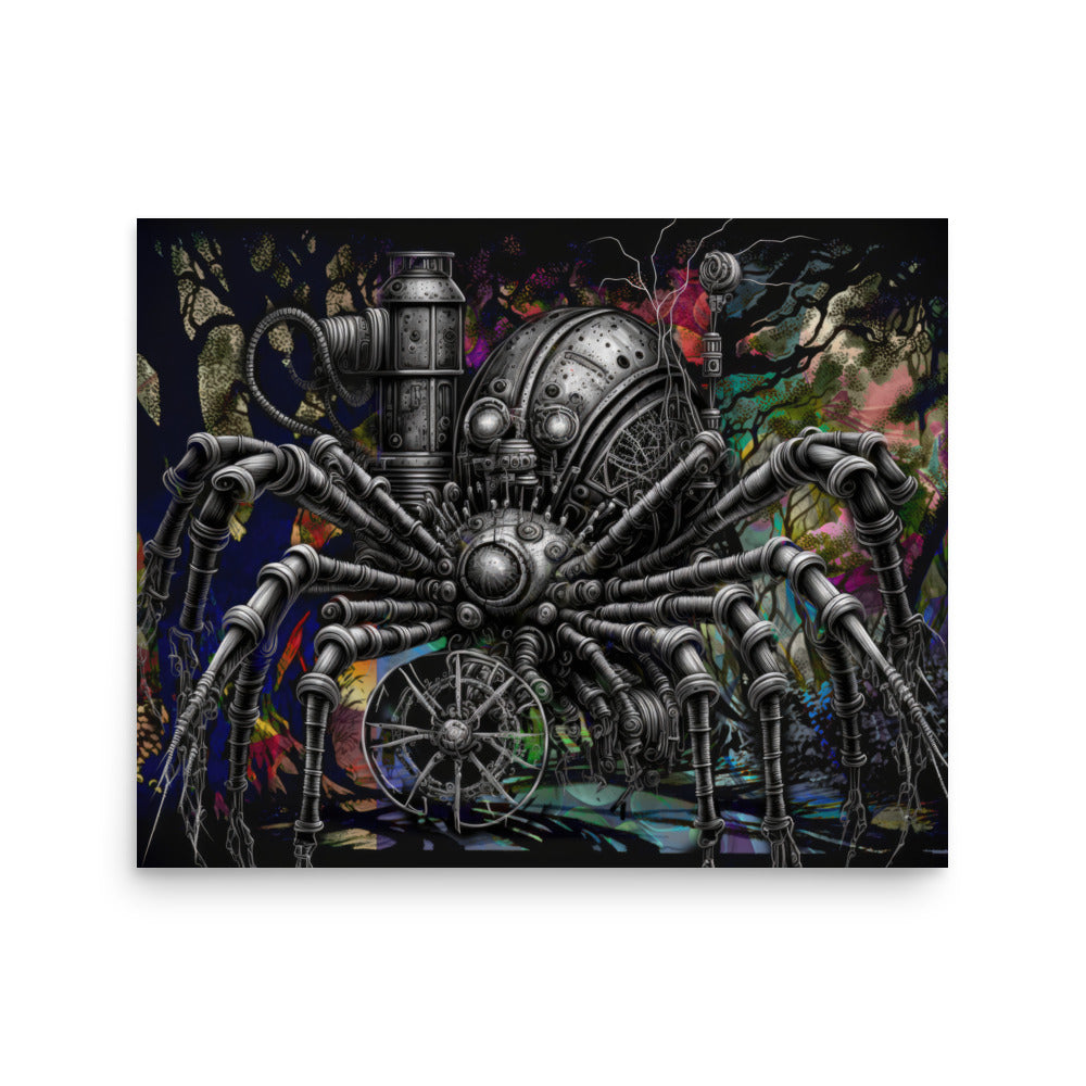 Poster — Steampunk Arachnid