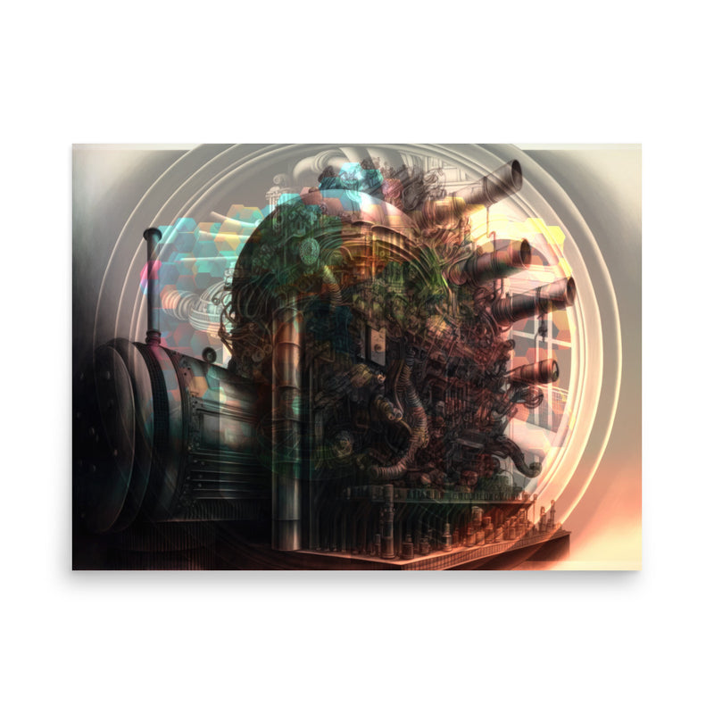 Steampunk Machine — Poster