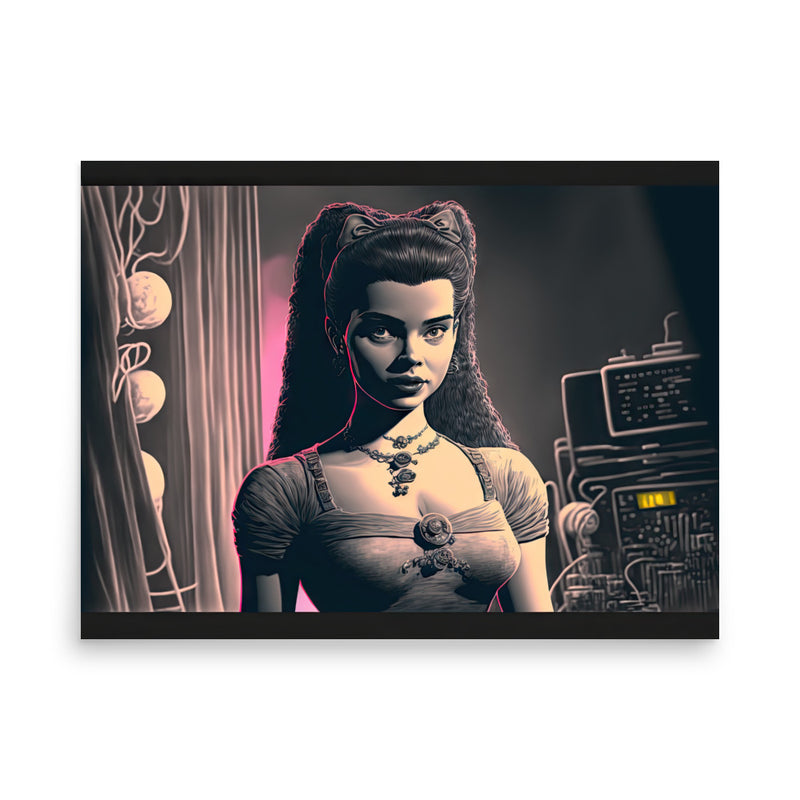 Vintage Gothic Princess — Poster