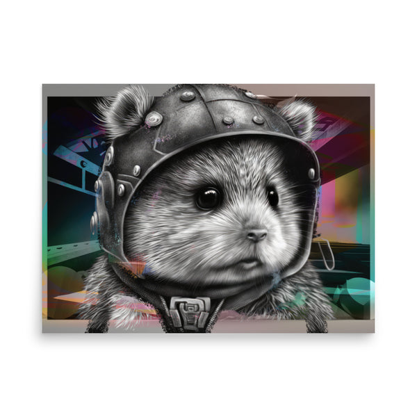 Poster — Hamster Wearing Hat