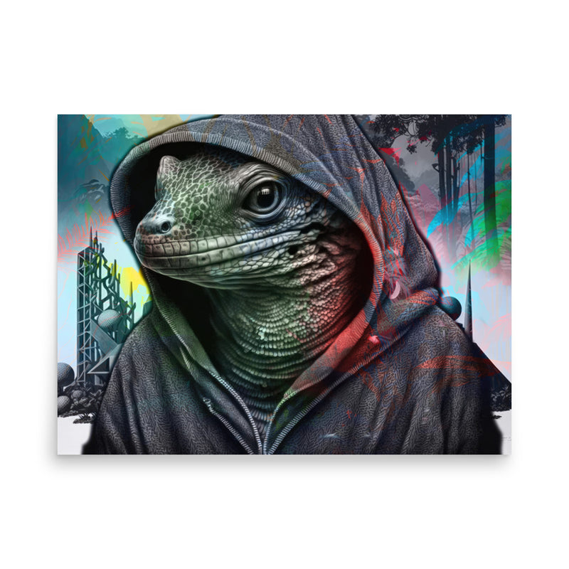 Poster — Reptile on Alien World