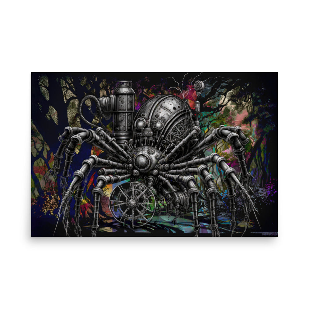 Poster — Steampunk Arachnid