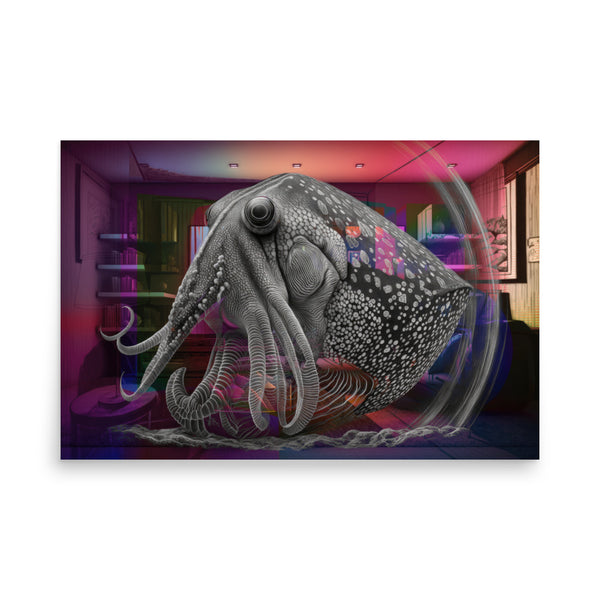 Poster — Cuttlefish Invading the Living Room