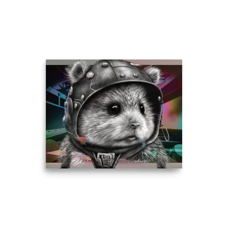 Poster — Hamster Wearing Hat